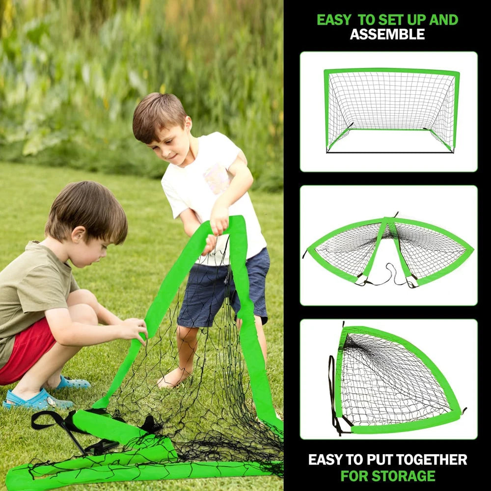 2 Mini Goals Youth Soccer