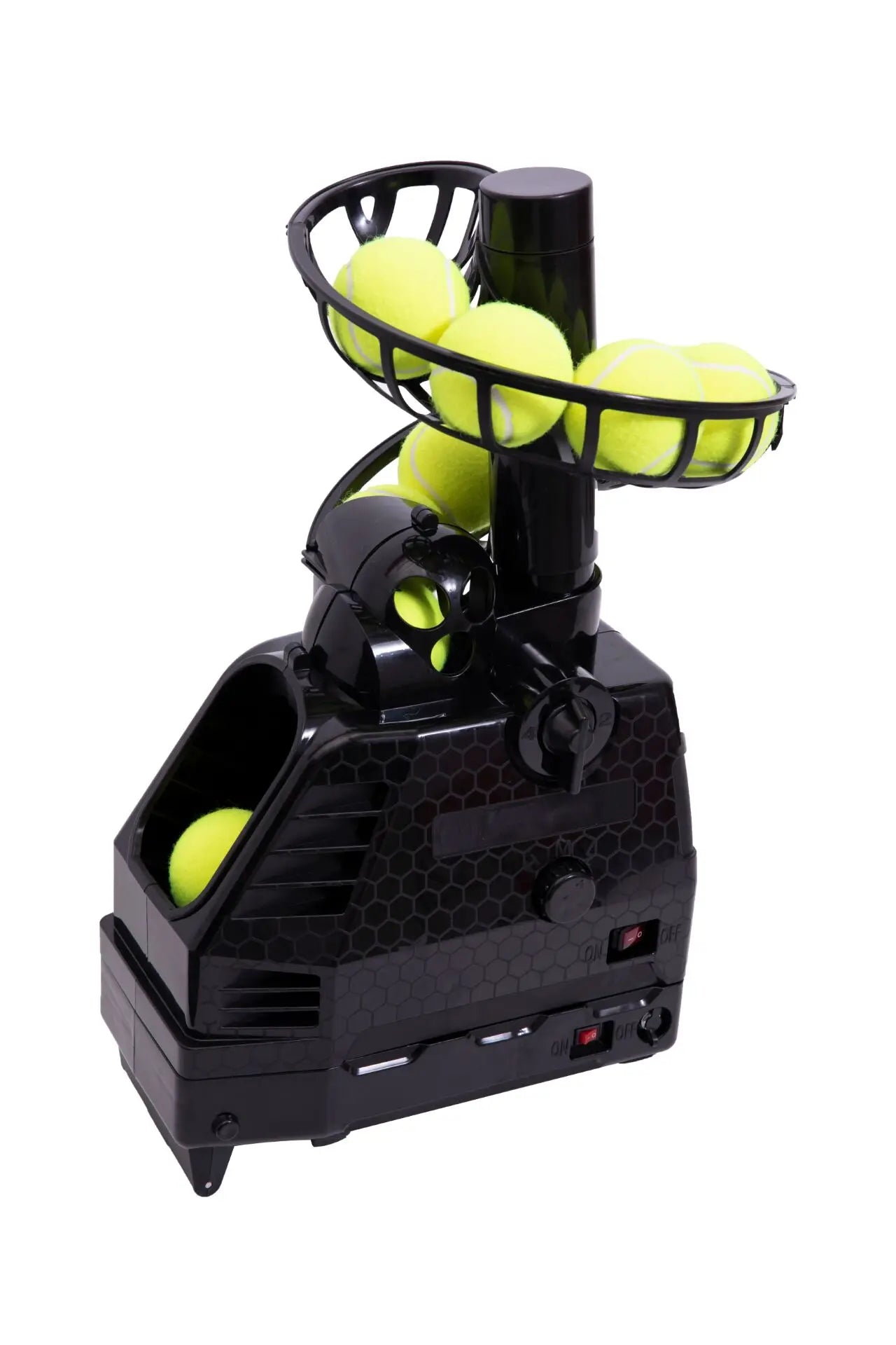 Throwing and serving machine practice device, tennis accompaniment training, portable small multi ball coach, teaching single ba