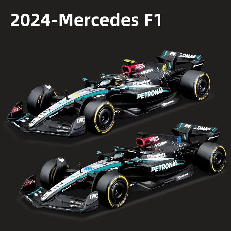1:43 Mercedes-AMG F1 W15 E Performance 2024 Alloy Car Miniature Diecast