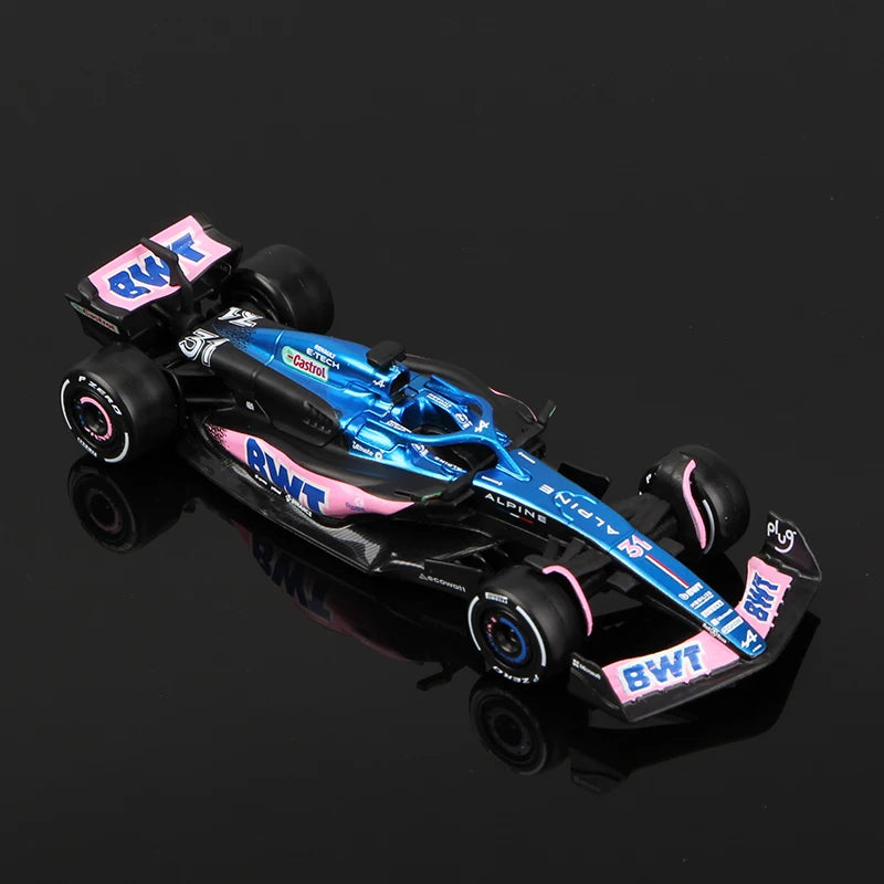 1:43 Alpine F1 Team A524 2024 Alloy Car Miniature Diecast Model