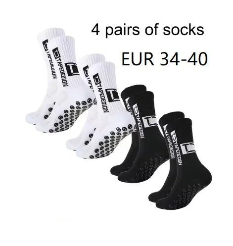 4 Pairs of Elite Grip Socks