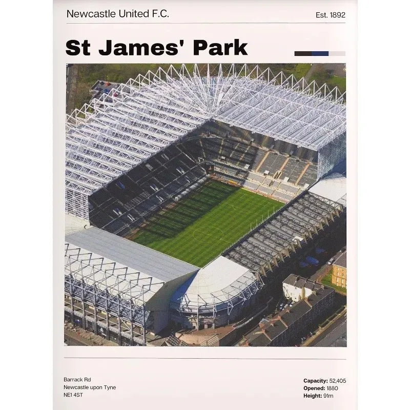 Football Stadium Poster World Famous Soccer Ground Canvas Painting Print HD Picture Wall Art Sports Hall Room Home Decor Gift