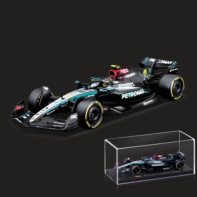 1:43 Mercedes-AMG F1 W15 E Performance 2024 Alloy Car Miniature Diecast