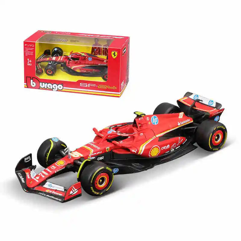 1:43 Ferrari SF24 F1 Car Model 2024 Season Diecast Formula 1