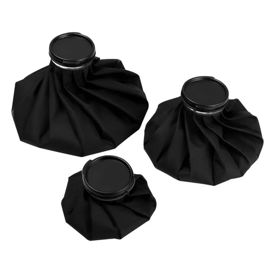 Ice Pack for Injuries Reusable, Ice Bags Hot Water Bag for Hot & Cold Therapy and Pain Relief with Cover,No-Leak Elastic Ice Bag