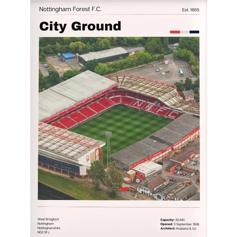 Football Stadium Poster World Famous Soccer Ground Canvas Painting Print HD Picture Wall Art Sports Hall Room Home Decor Gift