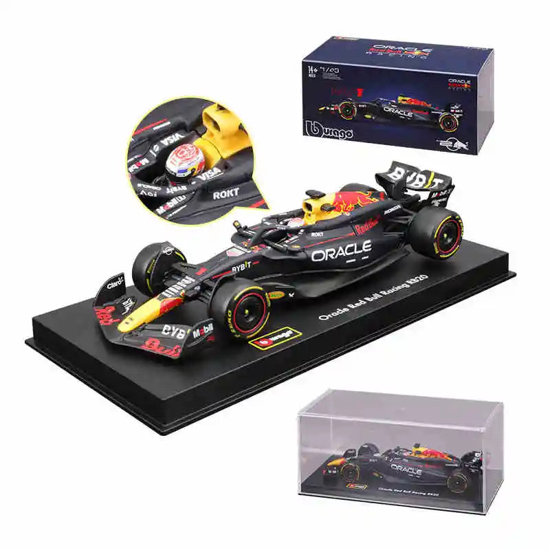 1:43 Red Bull Racing RB20 F1 Model Alloy Car 2024 Season Formula One Racing Redbull Die Cast