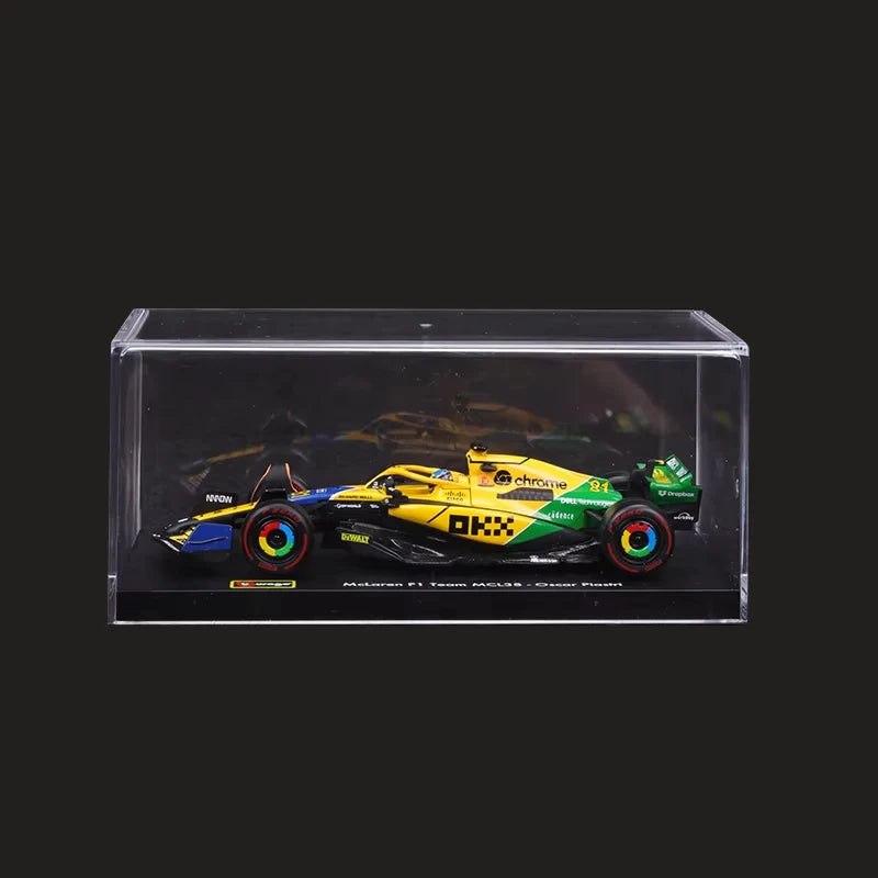 1:43 MCL38 F1 Mclaren 2024 Miami Grand Prix Alloy Car Miniature Diecast Model
